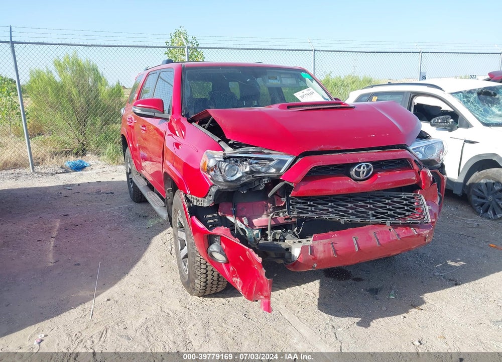 2017 TOYOTA 4RUNNER TRD OFF ROAD PREMIUM VIN: JTEBU5JR0H5450460