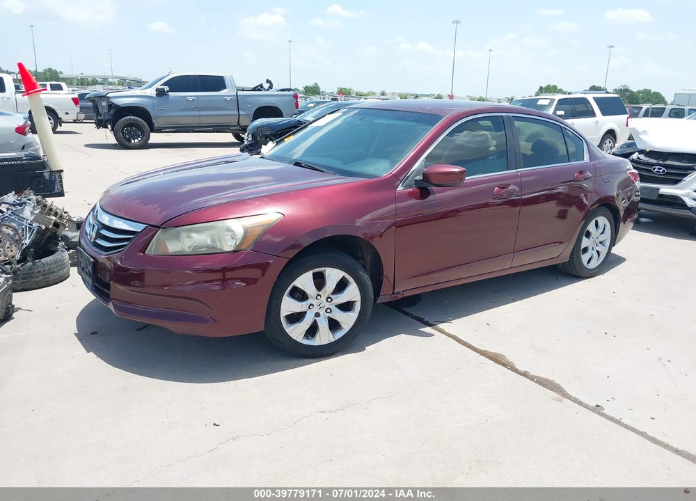 2012 HONDA ACCORD 2.4 LX VIN: 1HGCP2F3XCA229775