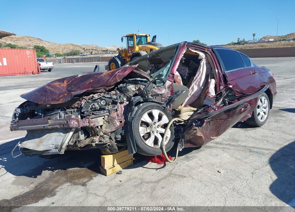 2008 HONDA ACCORD 2.4 EX-L VIN: 1HGCP26808A079260