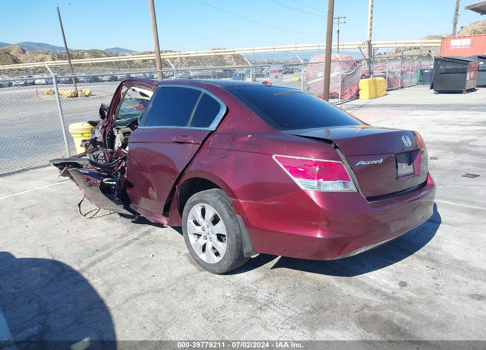 2008 HONDA ACCORD 2.4 EX-L VIN: 1HGCP26808A079260