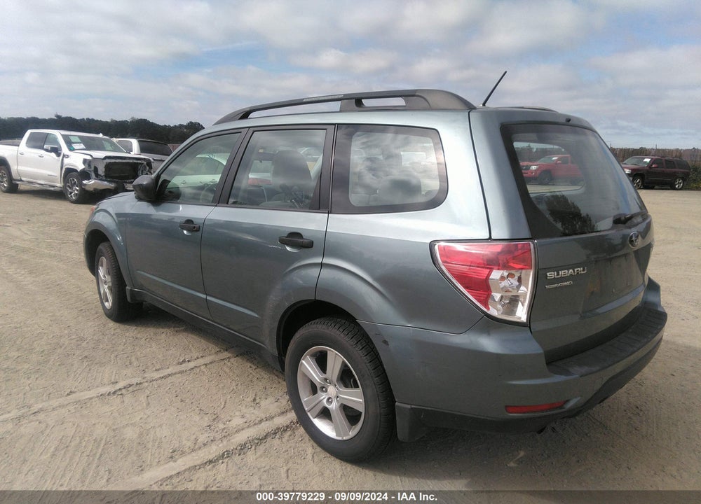 2011 SUBARU FORESTER 2.5X VIN: JF2SHABC5BH774636