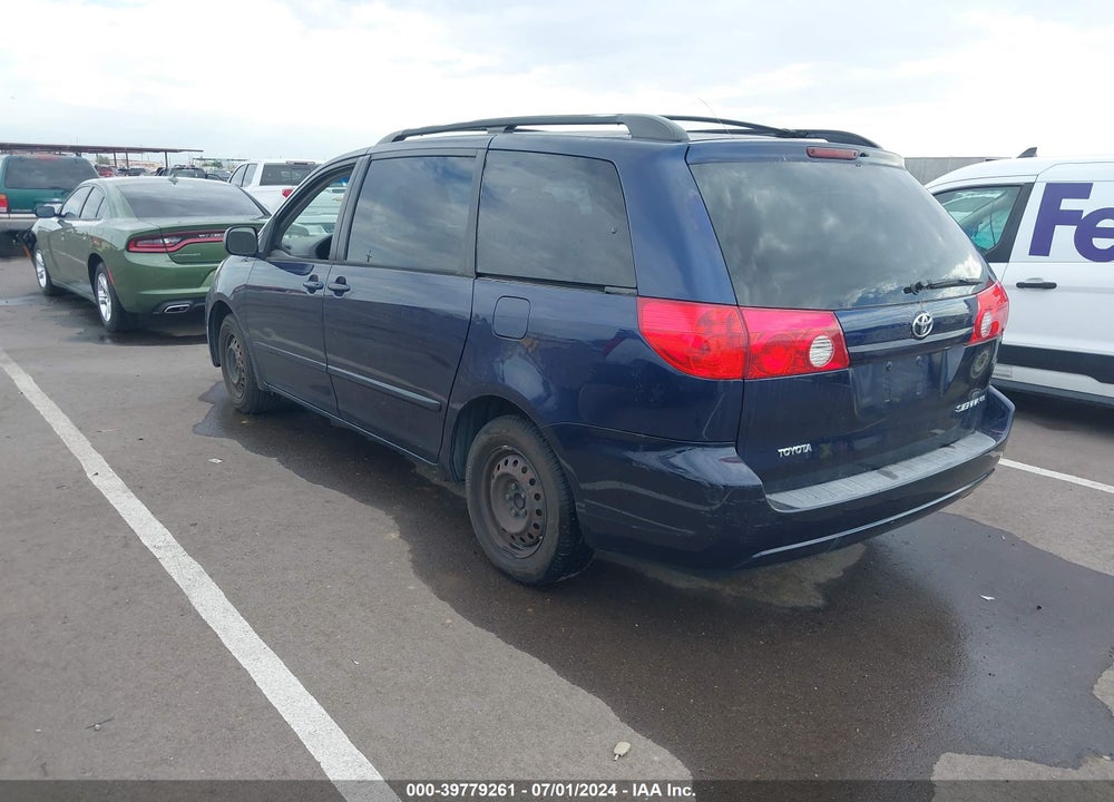 2007 TOYOTA SIENNA LE VIN: 5TDZK23C47S095897