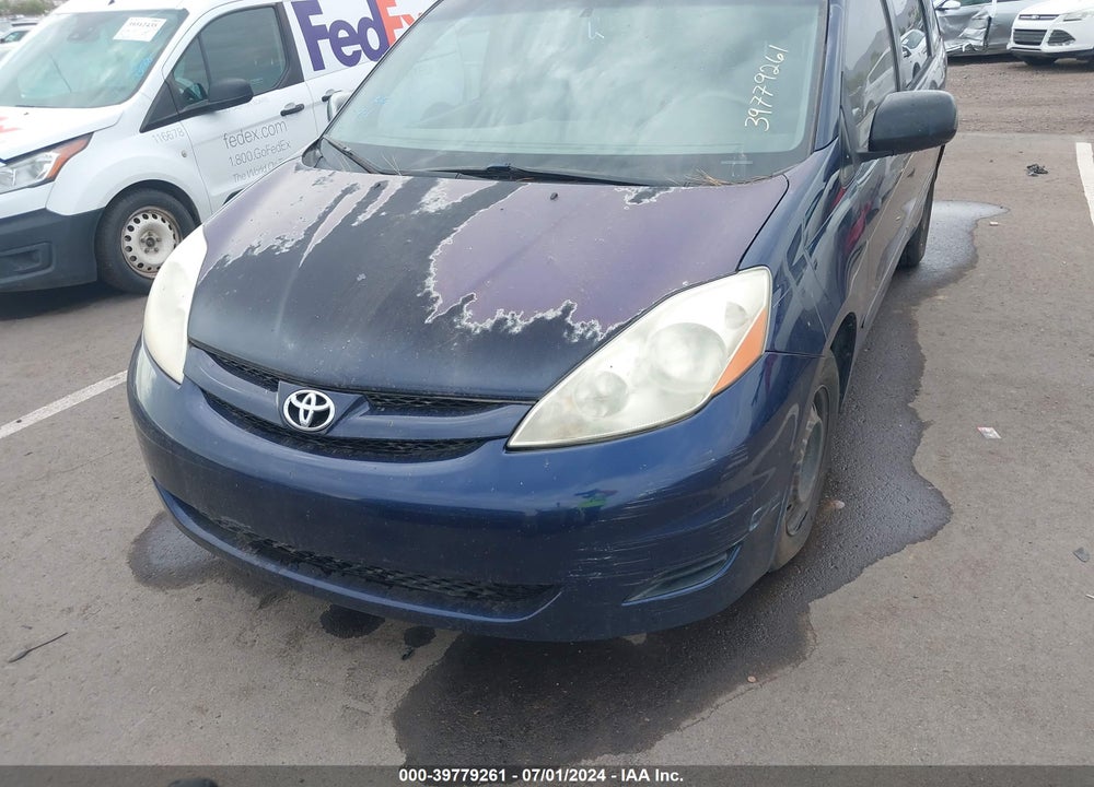 2007 TOYOTA SIENNA LE VIN: 5TDZK23C47S095897