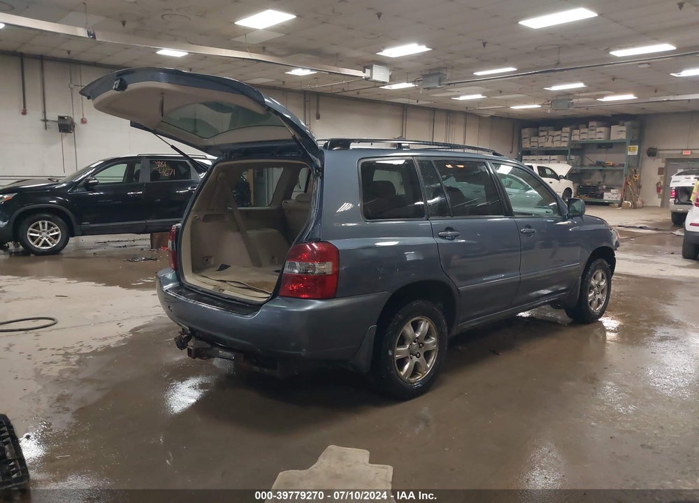 2004 TOYOTA HIGHLANDER V6 VIN: JTEEP21AX40019967