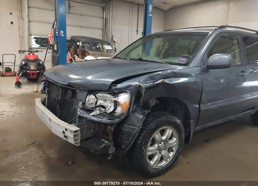 2004 TOYOTA HIGHLANDER V6 VIN: JTEEP21AX40019967