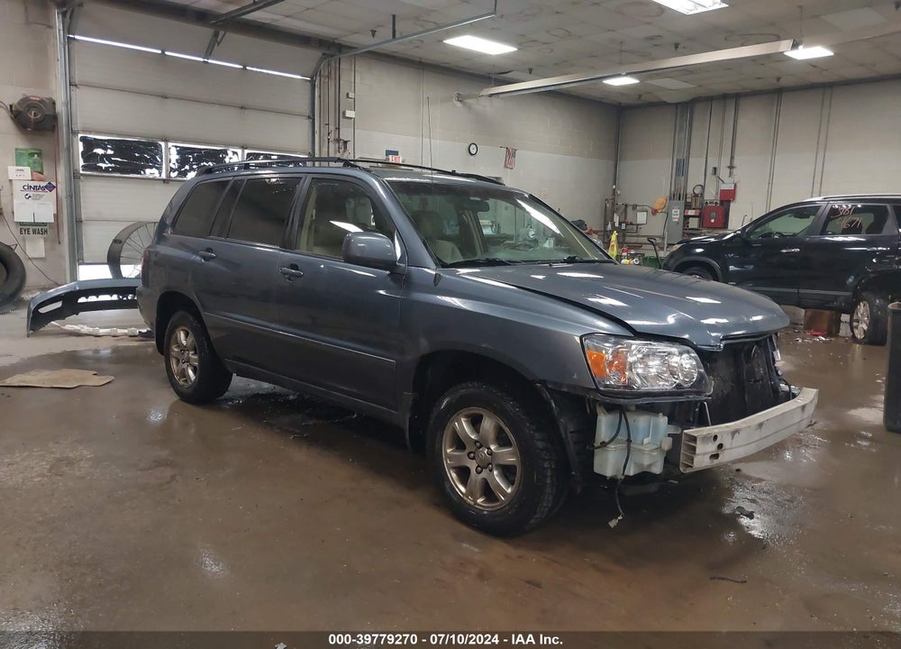 2004 TOYOTA HIGHLANDER V6 VIN: JTEEP21AX40019967