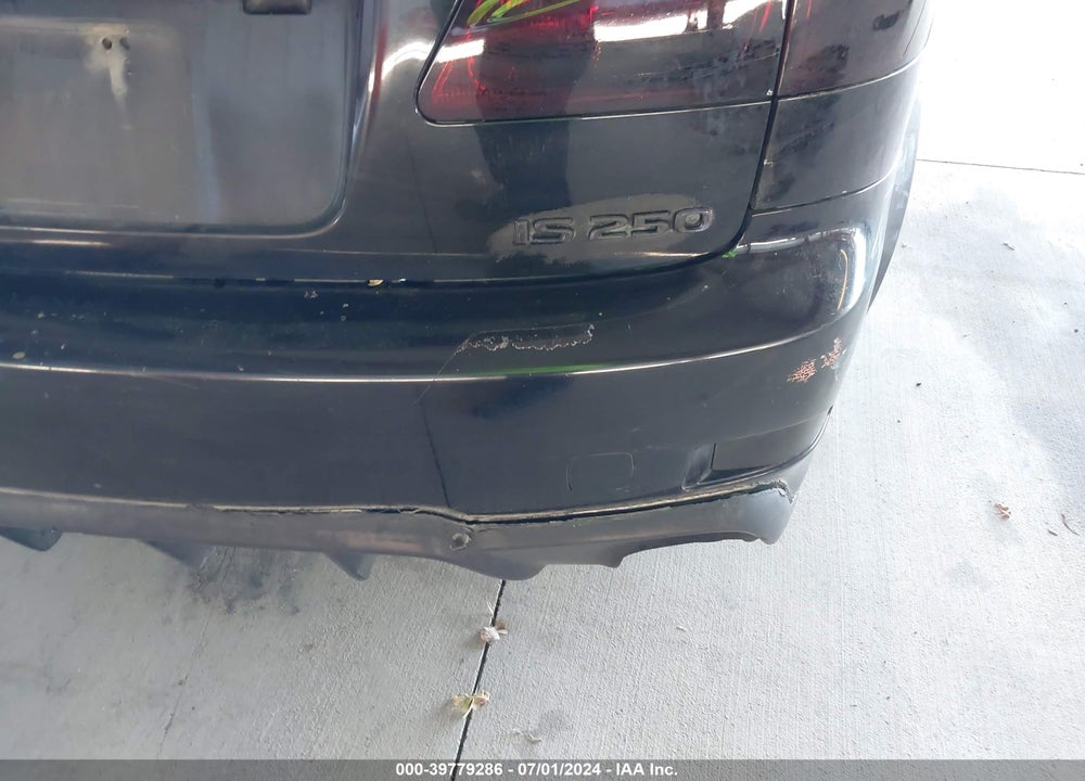 2008 LEXUS IS 250 VIN: JTHBK262482070459