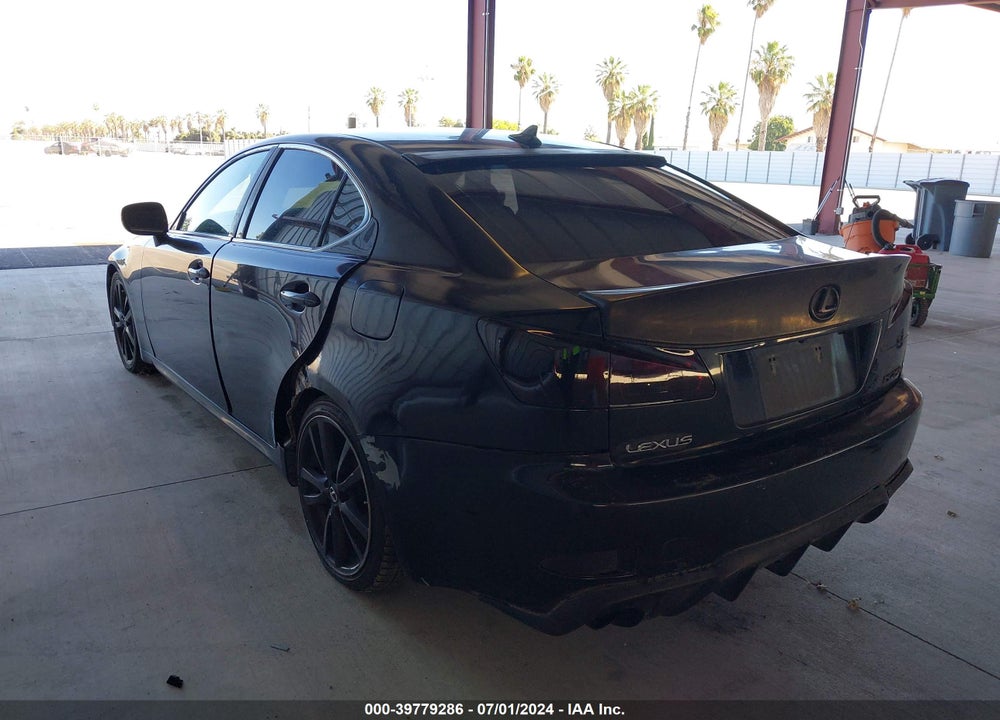 2008 LEXUS IS 250 VIN: JTHBK262482070459