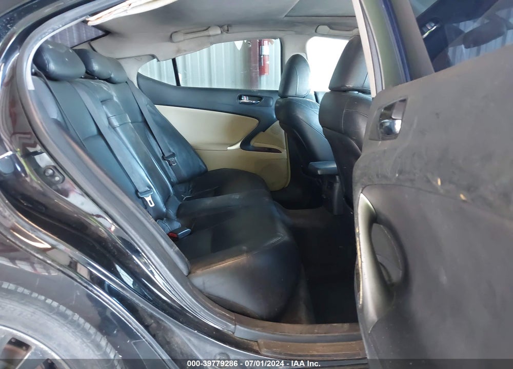 2008 LEXUS IS 250 VIN: JTHBK262482070459