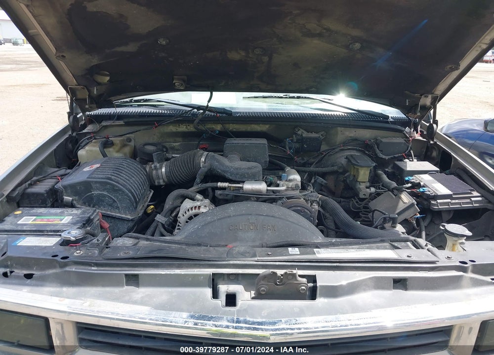 1998 CHEVROLET K1500 FLEETSIDE VIN: 2GCEK19R5W1162100