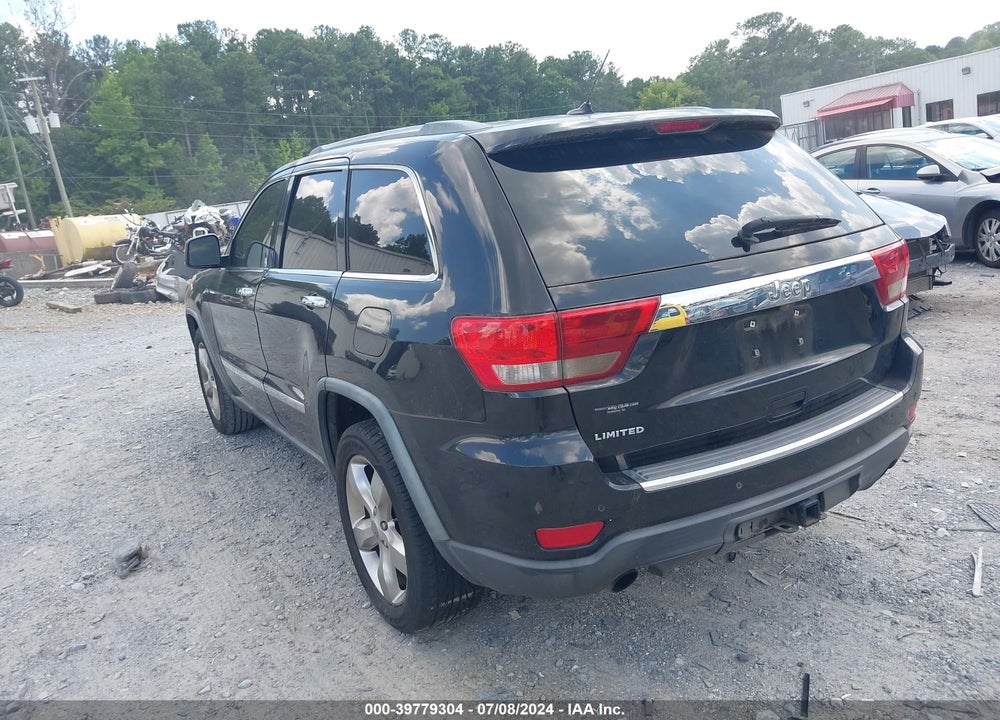 2012 JEEP GRAND CHEROKEE LIMITED VIN: 1C4RJEBT0CC300813