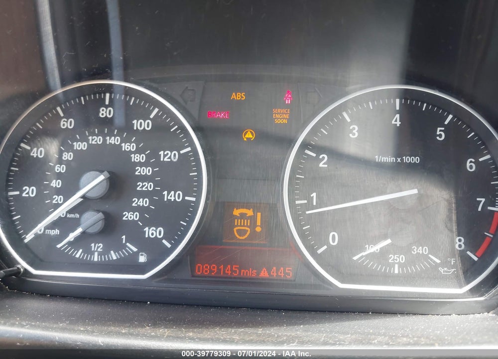 2011 BMW 135I VIN: WBAUC9C59BVM10934
