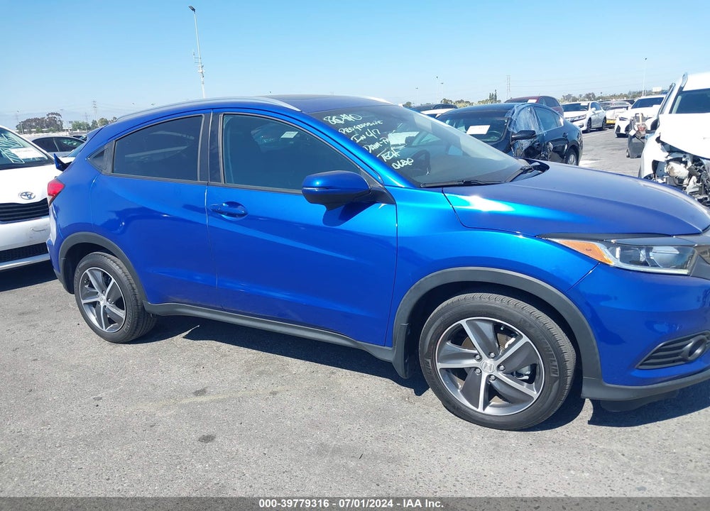2022 HONDA HR-V AWD EX VIN: 3CZRU6H52NM706321