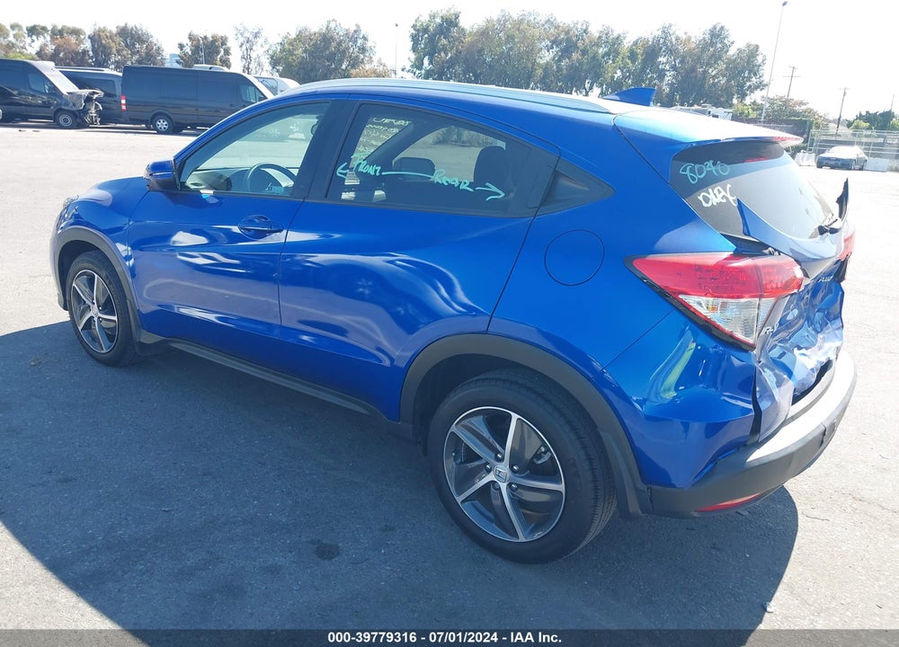2022 HONDA HR-V AWD EX VIN: 3CZRU6H52NM706321