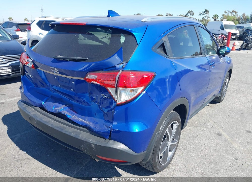 2022 HONDA HR-V AWD EX VIN: 3CZRU6H52NM706321