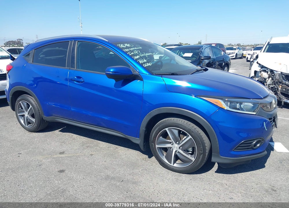 2022 HONDA HR-V AWD EX VIN: 3CZRU6H52NM706321