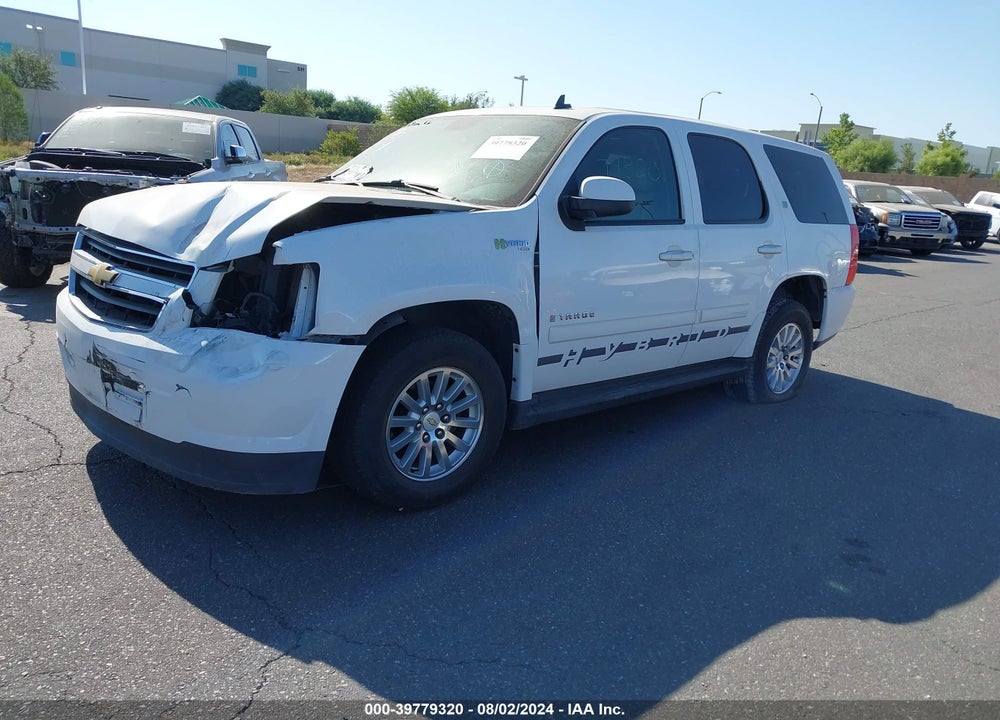 2008 CHEVROLET TAHOE HYBRID VIN: 1GNFC13538R199865