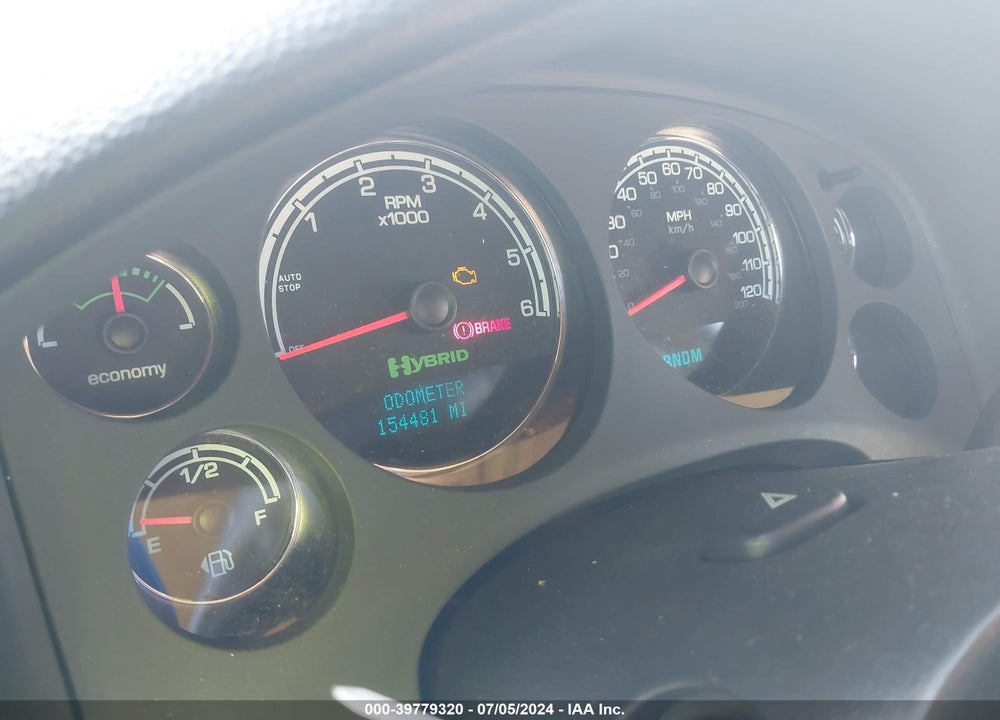 2008 CHEVROLET TAHOE HYBRID VIN: 1GNFC13538R199865