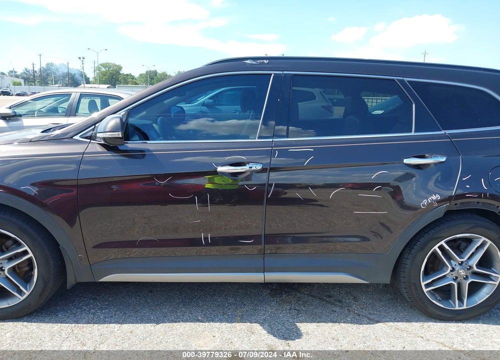 2017 HYUNDAI SANTA FE LIMITED ULTIMATE VIN: KM8SRDHF9HU225340