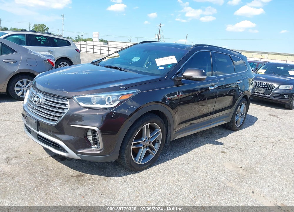 2017 HYUNDAI SANTA FE LIMITED ULTIMATE VIN: KM8SRDHF9HU225340