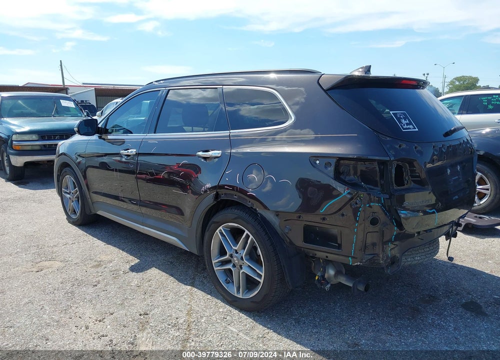 2017 HYUNDAI SANTA FE LIMITED ULTIMATE VIN: KM8SRDHF9HU225340