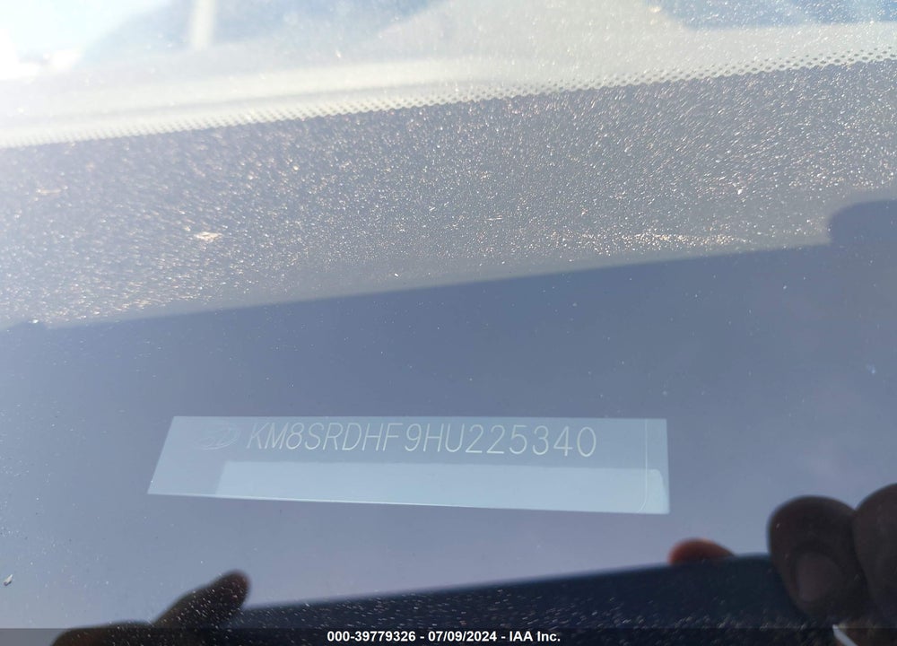2017 HYUNDAI SANTA FE LIMITED ULTIMATE VIN: KM8SRDHF9HU225340