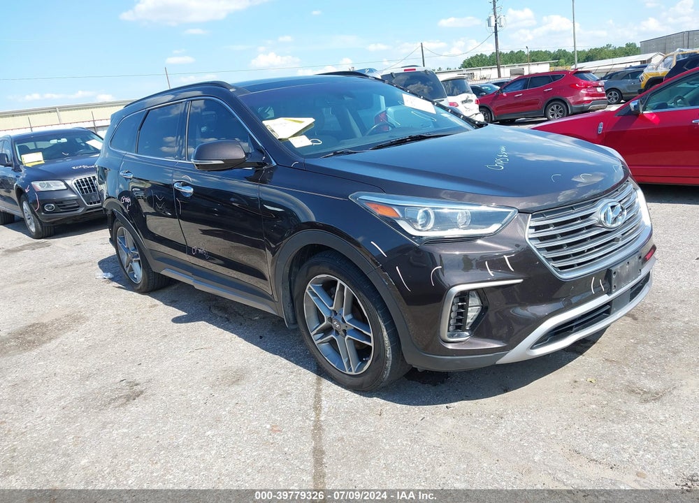 2017 HYUNDAI SANTA FE LIMITED ULTIMATE VIN: KM8SRDHF9HU225340