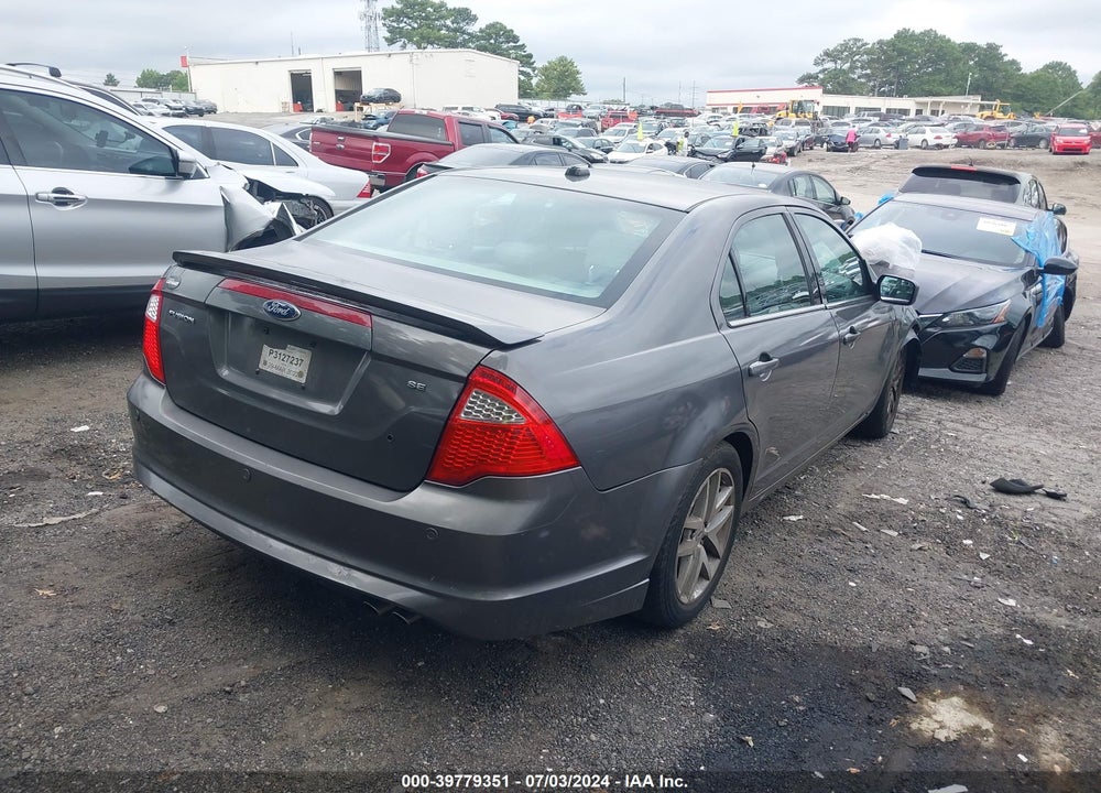 2012 FORD FUSION SE VIN: 3FAHP0HA5CR359849