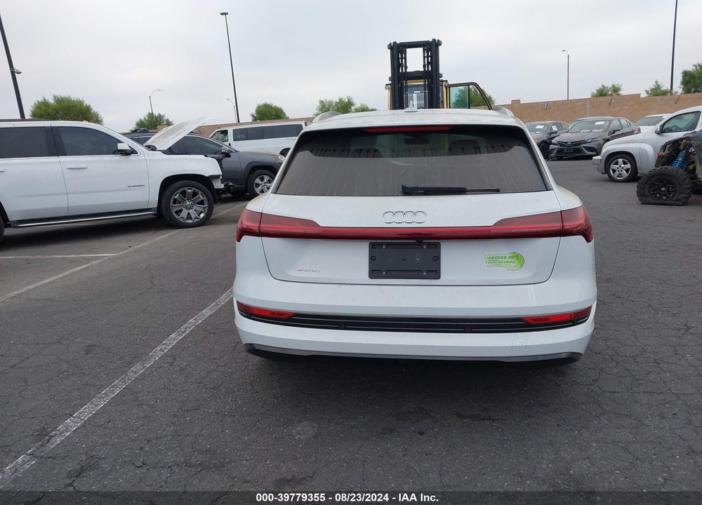 2019 AUDI E-TRON PREMIUM PLUS VIN: WA1VAAGE1KB010340