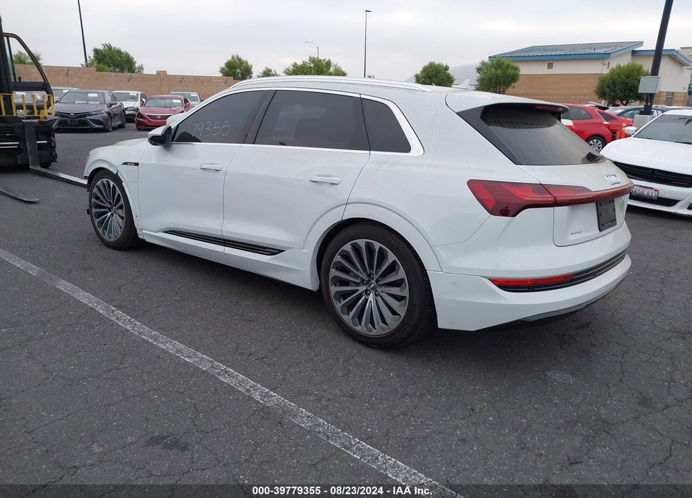 2019 AUDI E-TRON PREMIUM PLUS VIN: WA1VAAGE1KB010340