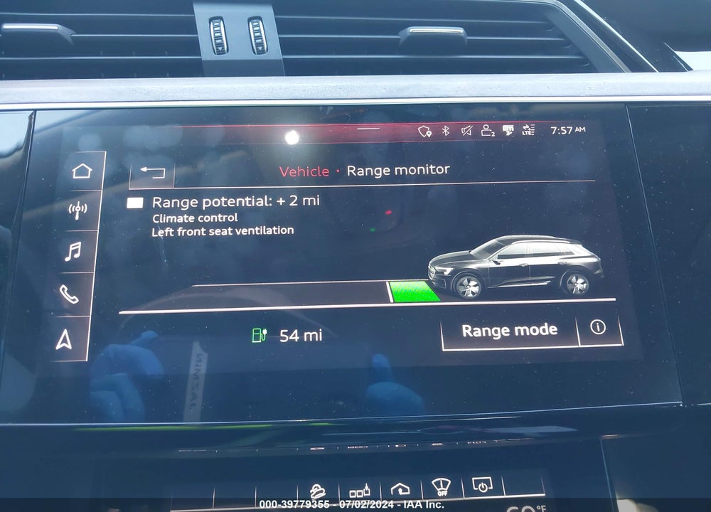 2019 AUDI E-TRON PREMIUM PLUS VIN: WA1VAAGE1KB010340