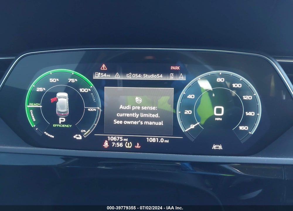 2019 AUDI E-TRON PREMIUM PLUS VIN: WA1VAAGE1KB010340