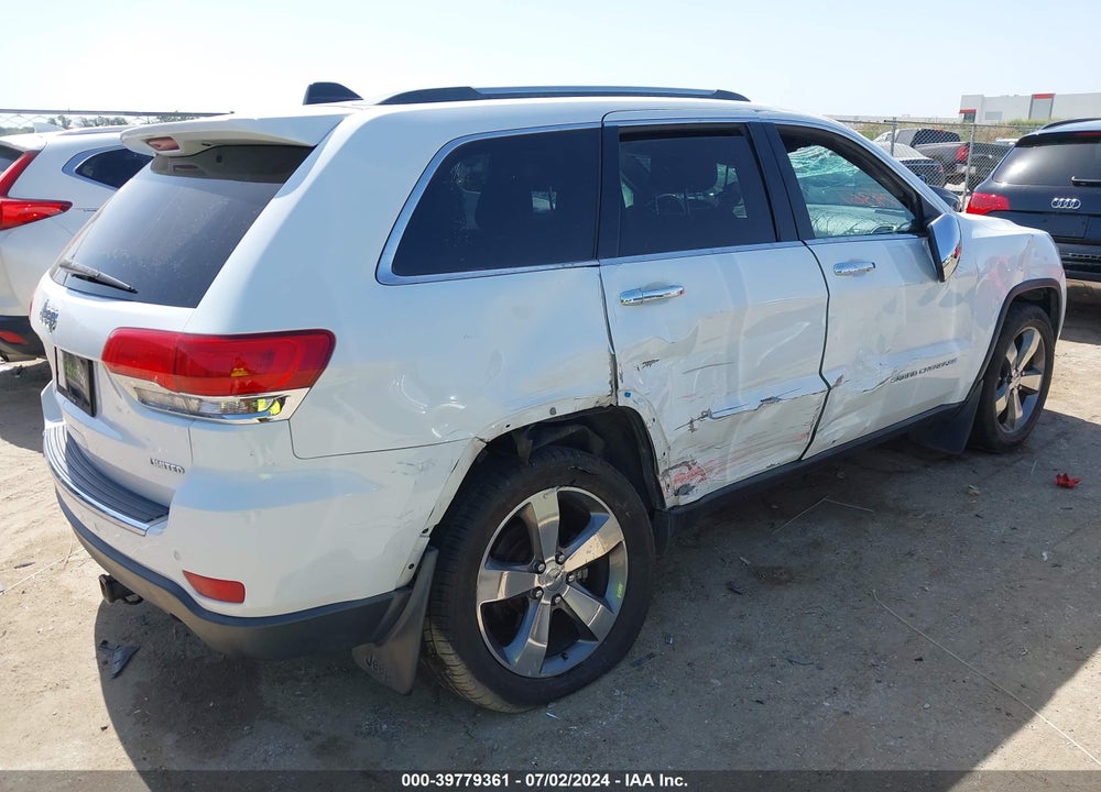 2015 JEEP GRAND CHEROKEE LIMITED VIN: 1C4RJEBG1FC848777
