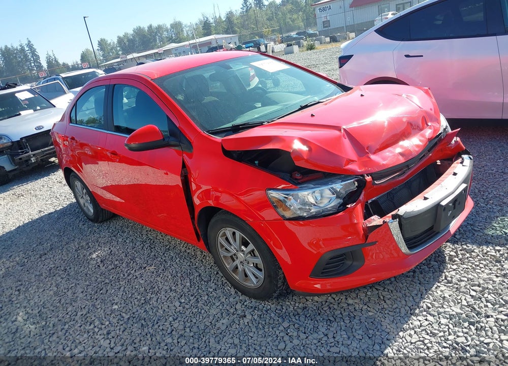 2017 CHEVROLET SONIC LT AUTO VIN: 1G1JD5SH7H4130685