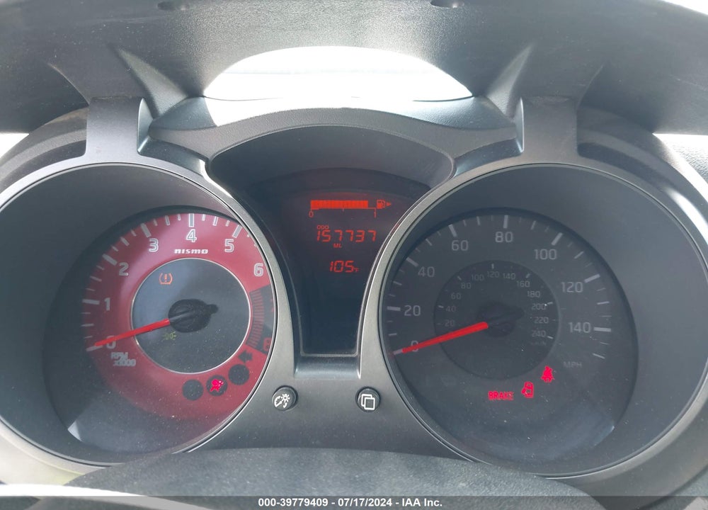 2016 NISSAN JUKE NISMO VIN: JN8AF5MR4GT601577