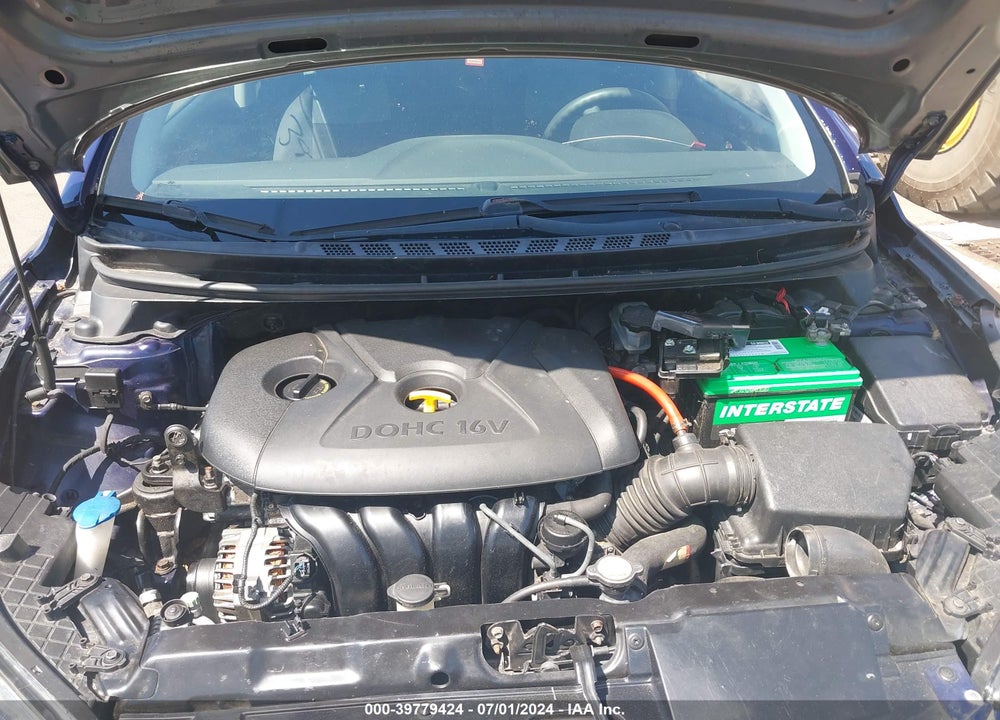 2012 HYUNDAI ELANTRA GLS VIN: 5NPDH4AE6CH090614