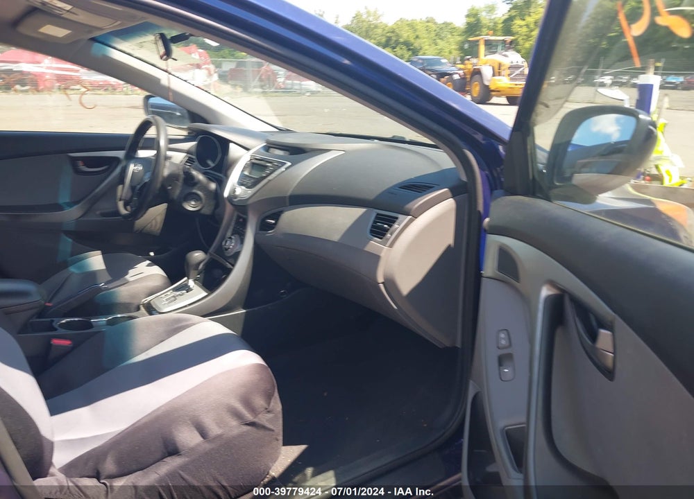 2012 HYUNDAI ELANTRA GLS VIN: 5NPDH4AE6CH090614