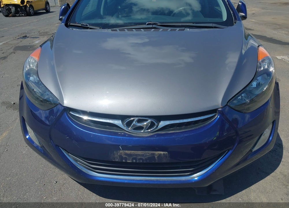2012 HYUNDAI ELANTRA GLS VIN: 5NPDH4AE6CH090614