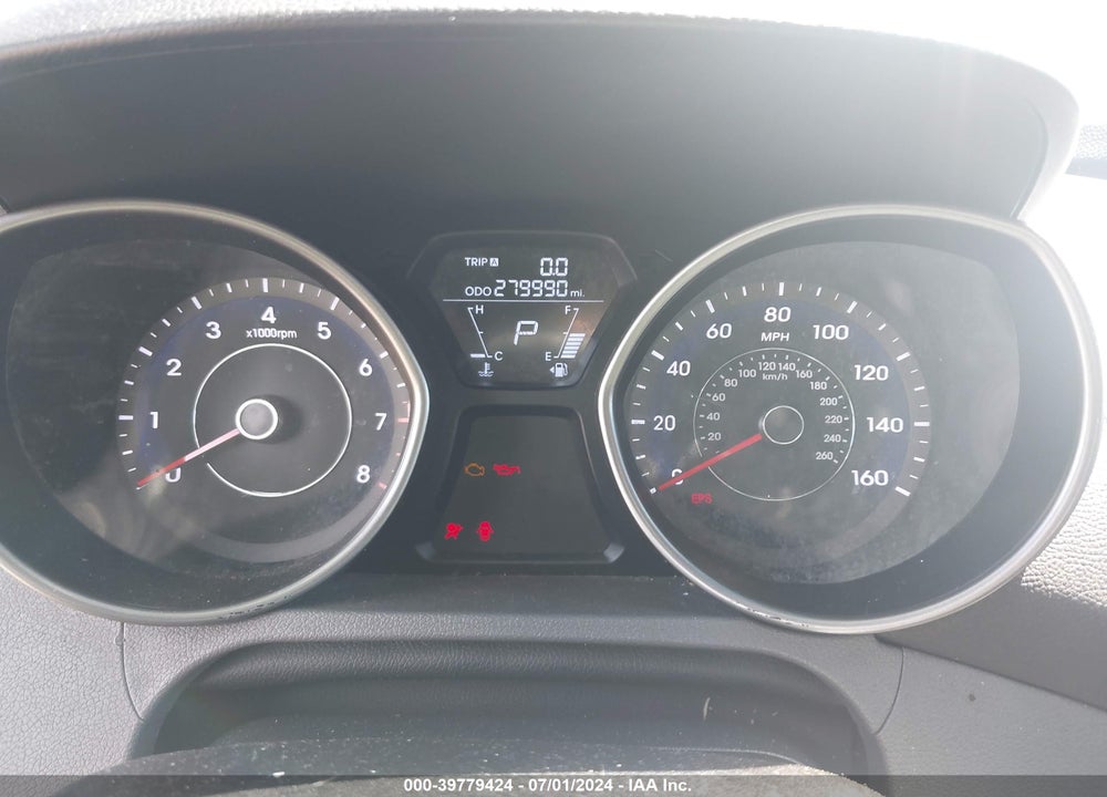 2012 HYUNDAI ELANTRA GLS VIN: 5NPDH4AE6CH090614