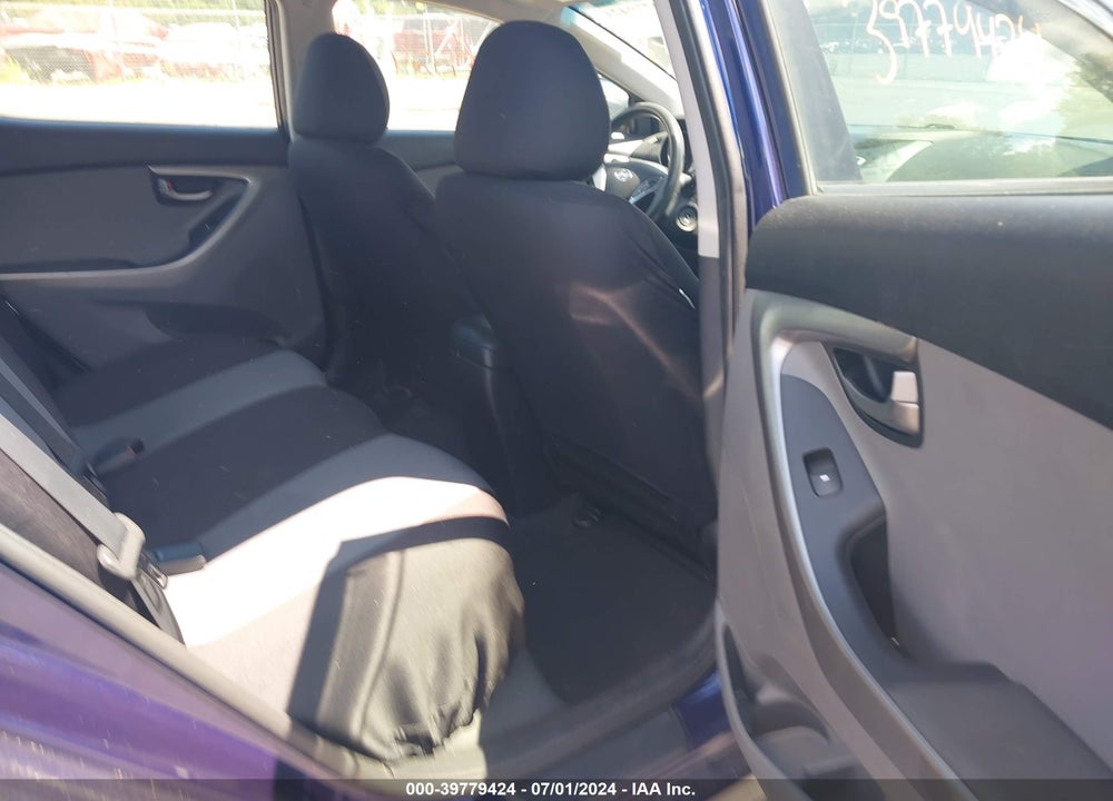 2012 HYUNDAI ELANTRA GLS VIN: 5NPDH4AE6CH090614