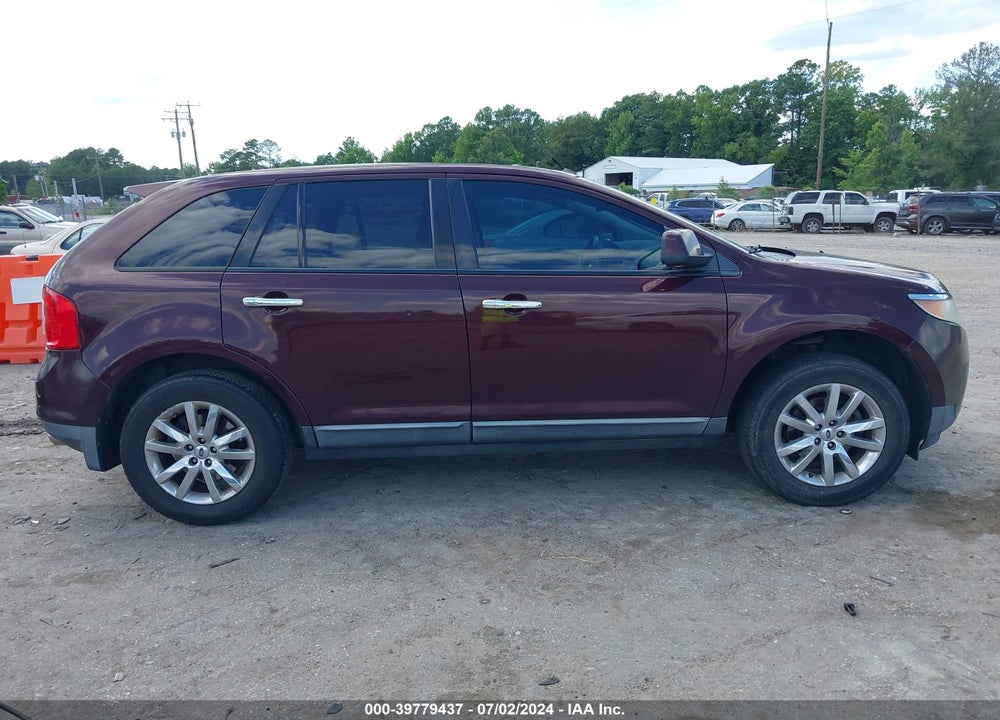 2011 FORD EDGE SEL VIN: 2FMDK3JCXBBA18265