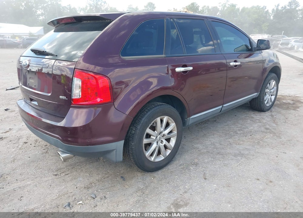 2011 FORD EDGE SEL VIN: 2FMDK3JCXBBA18265