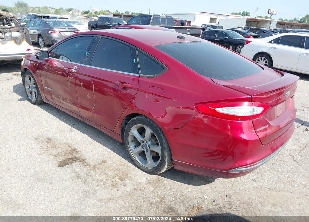 2013 FORD FUSION HYBRID SE VIN: 3FA6P0LU2DR125016