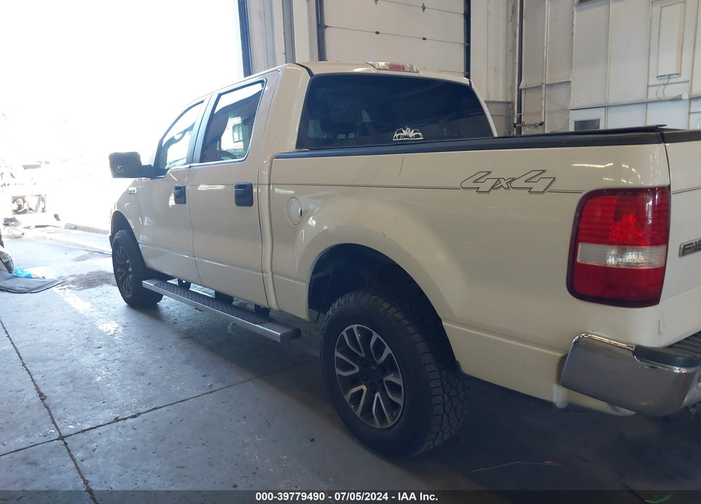 2008 FORD F-150 XLT VIN: 1FTRW14W48FC31602
