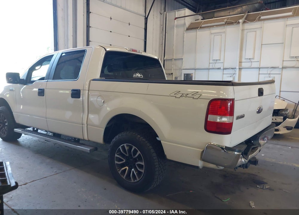 2008 FORD F-150 XLT VIN: 1FTRW14W48FC31602