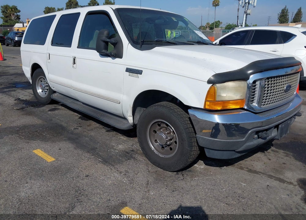 2000 FORD EXCURSION XLT VIN: 1FMNU40L6YEA01837