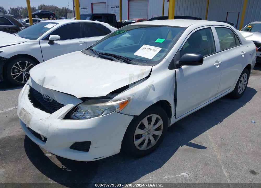 2009 TOYOTA COROLLA VIN: JTDBL40E99J023562