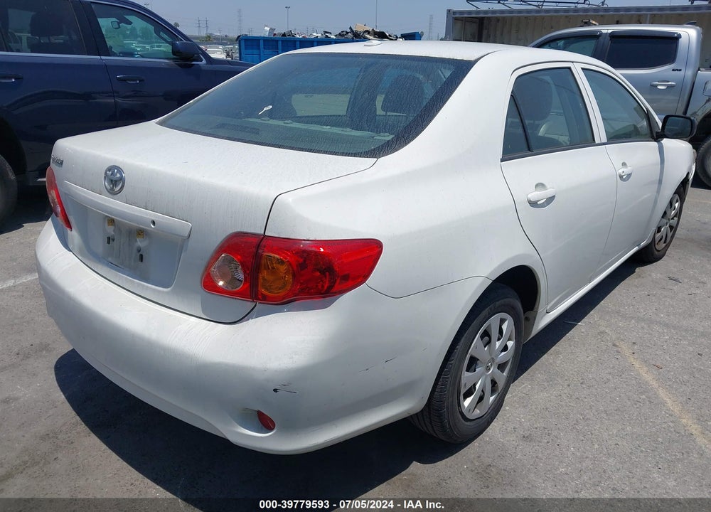 2009 TOYOTA COROLLA VIN: JTDBL40E99J023562