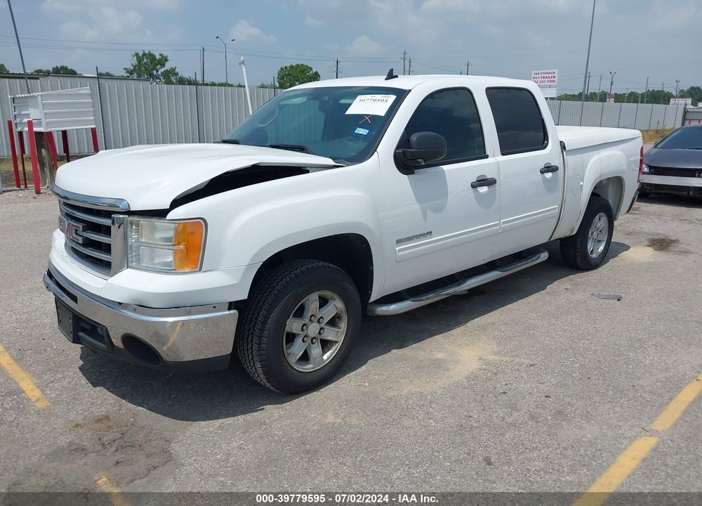 2012 GMC SIERRA 1500 SLE VIN: 3GTP1VE09CG310469