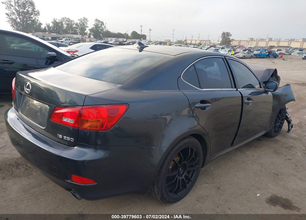 2007 LEXUS IS 250 VIN: JTHBK262075031994